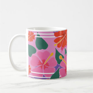 Art Mok: Hibiscus Pink Koffiemok