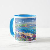 Art Mok: Moeder Ivey's Bay Cornwall Mok (Voorkant links)