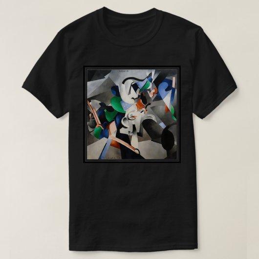 Art Movements, Dadaism, Francis Picabia Premium T-shirt (Design voorkant)