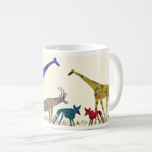 Art Mug"Africa" Koffiemok (Voorkant rechts)