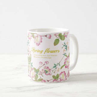 Art Mug"Cherry Blossoms" Koffiemok