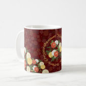 Art Mug"chrysanthemum" Koffiemok (Voorkant links)