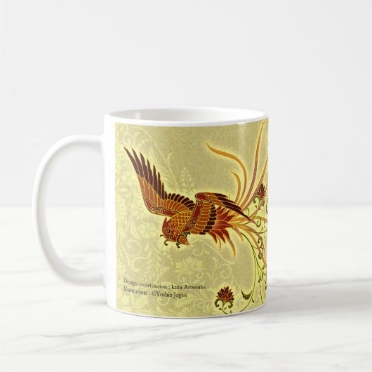 Art Mug"Phoenix” Koffiemok (Links)
