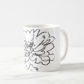 Art Natural Flower Koffiemok (Voorkant rechts)