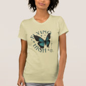 art nature phrase flying high t-shirt (Voorkant)