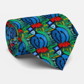 Art NeckTie Design door Zermeno Stropdas (Opgerold)