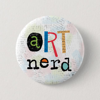 Art Nerd Button