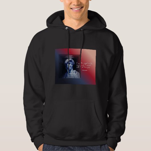 Art Never Dies Hoodie | David Sculpture (Voorkant)
