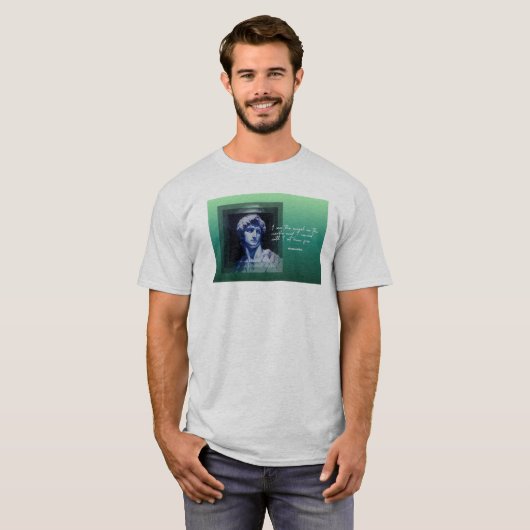 Art Never Dies t-shirt | David Sculpture (Voorkant volledig)