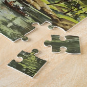  Art New York City Travel Illustration Legpuzzel (Zijkant)