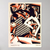 Art Nieuw-Afrikaans thema Poster (Voorkant)