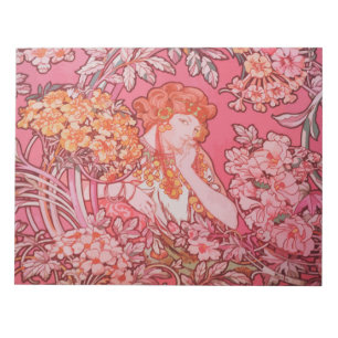 Art Nieuw ontwerp 11-inch x 8,5-inch Notitieblok -