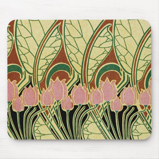 Art Nieuw Ontwerp 1 Muismat (Voorkant)