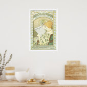 Art Nieuwe Nederlandse krant Poster (Keuken)