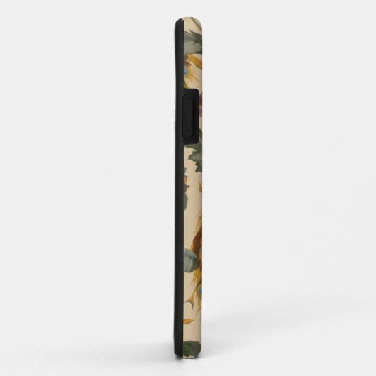  Art Nouveau 1890 The Peacock Pattern Case-Mate iPhone Case (Achterkant/rechts)