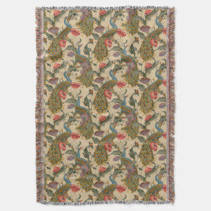 Art Nouveau 1890 The Peacock Pattern Deken