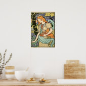 Art Nouveau 1893 door Eugène Grasset Poster (Keuken)