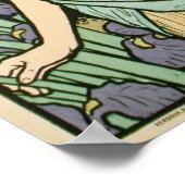 Art Nouveau 1893 van Eugène Grasset Poster (Hoek)