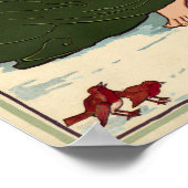 Art Nouveau 1896 Agenda van Louis Rhead Poster (Hoek)