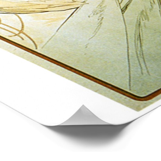 Art Nouveau 1898 Poster (Hoek)