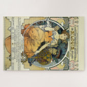 Art Nouveau 1904 World's Fair van Alphonse Mucha Legpuzzel (Horizontaal)