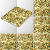  art nouveau 1907 bloemenpatroon ontwerp tegeltje