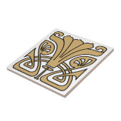 Art Nouveau 1907 Floral Ornament Frieze Tegeltje (Zijkant)