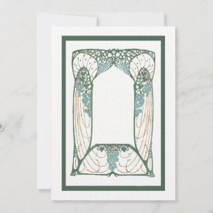 Art Nouveau 1920 Vintage-Themed Lijst