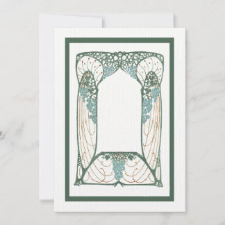 Art Nouveau 1920 Vintage-Themed Lijst