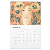 Art Nouveau 2024 Agenda Kalender (Feb 2027)