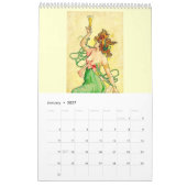 Art Nouveau 2024 Agenda Kalender (Jan 2027)