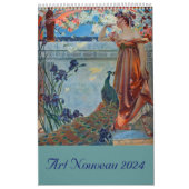 Art Nouveau 2024 Agenda Kalender (Hoes)