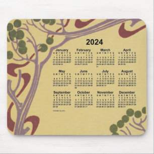 Art Nouveau 2024 Agenda van Janz Muismat