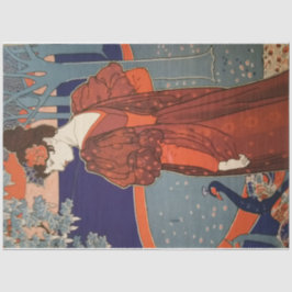 Art Nouveau 30 Weempapier voor ontvlechting van vr Tissuepapier