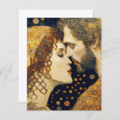 Art Nouveau A Couple In Love (Voorkant / Achterkant)
