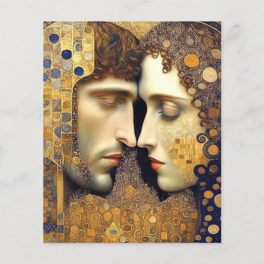Art Nouveau A Couple In Love  (Voorkant)