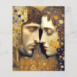 Art Nouveau A Couple In Love