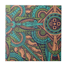Art nouveau abstract Patroon Christopher dresser