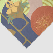 Art Nouveau Abstract Tissuepapier (Detail)