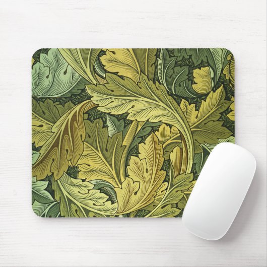 Art Nouveau Acanthus Leaf Mousepad Muismat (Met muis)