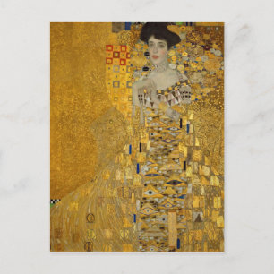 Art Nouveau Adele Bloch-Bauer I van Klimt Briefkaart