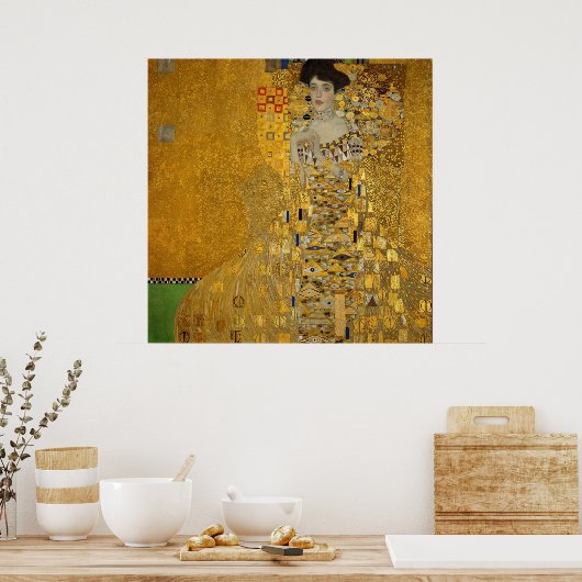  Art Nouveau Adele Bloch-Bauer I van Klimt Poster (Keuken)