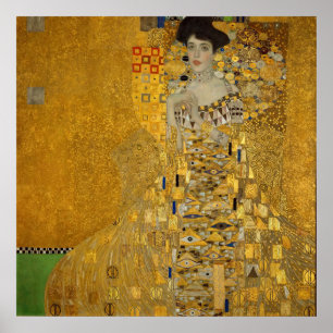  Art Nouveau Adele Bloch-Bauer I van Klimt Poster