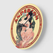 Art Nouveau Advertentie door Mucha Grote Klok (Hoek)