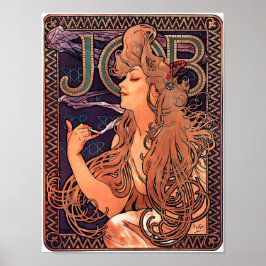 Art Nouveau Adverteren Job 1896 Mucha Poster