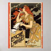 Art Nouveau, Adverteren Poster (Voorkant)