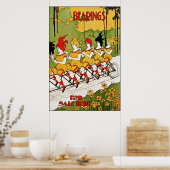 Art Nouveau: Adverteren Poster - Leningen (Keuken)