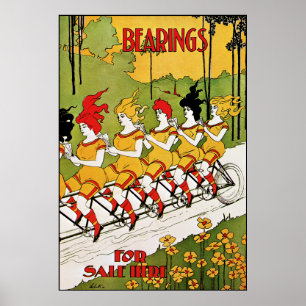 Art Nouveau:  Adverteren Poster - oormerken