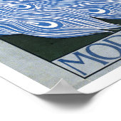 Art Nouveau Adverteren Poster - Peacock (Hoek)