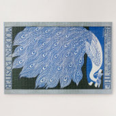 Art Nouveau Adverteren Poster - Peacock Legpuzzel (Horizontaal)